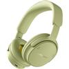 Bose Cuffie QuietComfort (2ª Gen): cuffie wireless over-ear, cancellazione del rumore attiva e mic, audio immersivo, ricarica e audio senza perdite USB-C, max 24 ore di riproduzione, Verde eucalipto