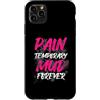 Mud Run Marathon Outfits Schlammlauf Des Custodia per iPhone 11 Pro Max Pain Temporary Mud Forever Muddy Race Mud Run