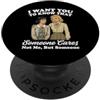 The Sarcastic introvert Voglio che tu sappia che a qualcuno importa non a me ma a qualcuno PopSockets PopGrip Adesivo