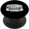 Funny Fitness Gym Quotes & Personal Trai Personal Trainer Fitness Palestra Allenamento Pesi PopSockets PopGrip Adesivo