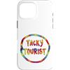 Funny Hawaiian Nerdy Tacky Tourist Dress Custodia per iPhone 16 Pro Max Tacky Tourist Day Costume Idea Tacky Tacky Tacky