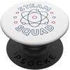 STEAM Atom Linear Designs STEAM Squad & Atom - Scienza Tecnologia Ingegneria Arte Matematica PopSockets PopGrip Adesivo