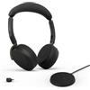 Jabra Cuffie con microfono wireless Bluetooth Evolve3 65 Flex, UC, USB-C