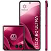 Motorola Razr 60 Ultra con Moto AI (16/512GB, 50+50MP, selfie 50MP, display esterno 4.0 interno 7 pOLED 165Hz, Qualcomm Snapdragon 8 Elite, 4700mAh, 5G, Dual SIM, Android 15) PANTONE Cabaret