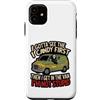 Lakelandwholesale1 Shirt Company Custodia per iPhone 11 I Gotta See The Candy First Funny Reaper Van Graphic