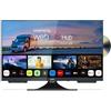 Cello C2224WSF Smart TV/DVD 12V da 22, WebOS, Bluetooth, Audio Pitch Perfect, ideale per Camper, Caravan e Barca