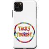 Funny Hawaiian Nerdy Tacky Tourist Dress Custodia per iPhone 11 Pro Max Tacky Tourist Day Costume Idea Tacky Tacky Tacky