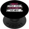 Mud Run Marathon Outfits Schlammlauf Des First Mud Run leggermente Ready Muddy Race Mud Run Mud Run PopSockets PopGrip Adesivo