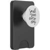 Motivational Brand For You Piccoli passi ogni giorno Crescita motivazionale scritta a mano PopSockets PopWallet per MagSafe