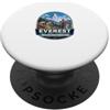 EV Hiking Trail Co. Everest Easy Trail Syangpoche 3720m PopSockets PopGrip Adesivo