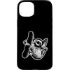 Animal On A Skateboard Graphics Custodia per iPhone 15 Plus Skateboard Bradipo Equitazione Grab Trucco