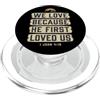 Bible Scripture John 4:19 Tees Apparel We Love Because He First Loved Us 1 Giovanni 4:19 Versetto della Bibbia PopSockets PopGrip per MagSafe