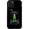 Astronaut Galaxy Space Planet Galaxy Uni Custodia per iPhone 11 Pro UFO Rapimento Astronauta Spazio Esterno Galassia Universo Spazio