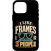Optical Optometry Eye Care Designs Custodia per iPhone 16 Pro Max Ottico Mi piacciono le cornici e forse 3 Persone Occhiali