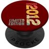 Birth Since Month Of September Retro Vin Anno 2012 Settembre 2012 Retro 2012 Vintage 2012 Dal 2012 PopSockets PopGrip Adesivo