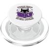 Black Cat Society Home Is Where I Hide My Spell Books Lettore di streghe gatto nero PopSockets PopGrip per MagSafe
