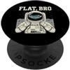Astronaut Galaxy Space Planet Galaxy Uni Piatto Bro Astronauta Divertente Piatto Terra Scienza Spazio Universo PopSockets PopGrip Adesivo