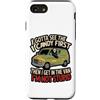 Lakelandwholesale1 Shirt Company Custodia per iPhone SE (2020) / 7/8 I Gotta See The Candy First Funny Reaper Van Graphic