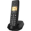 Gigaset Pure 120 DECT-Telefon mit Anrufschutz, Anthrazit-Schwarz