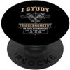 Gun Math Shooting Gifts Studio Triggernometria Divertente Pistola Matematica Tiro Umorismo PopSockets PopGrip Adesivo