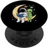 Astronaut Galaxy Space Planet Galaxy Uni Astronauta Libro di Lettura Pianeti Alieni Galaxy Universo Bambini PopSockets PopGrip Adesivo