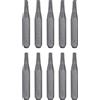 QUARKZMAN 10pz Punte Cacciavite Torx T9H 5/32 Esagonale 28mm Lunghezza Testa Magnetica a 6 Punti in Acciaio S2 per Cacciaviti Elettrici Manuali Riparazione di Precisione