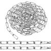 NCCHDZSW Catena in acciaio inox lunghezza 10 metri, 1,5 mm, catena in acciaio inox 304, catena in metallo per appendere recinzioni, catena girevole in acciaio, carico massimo 100 kg