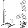 Ollewiellan Cavalletto per bicicletta 3 in 1 da 20 a 27,5 pollici, supporto per la manutenzione di biciclette, orizzontale e verticale, regolabile in altezza, adatto per ruota anteriore o posteriore,