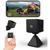 Bextgoo Telecamera Spia 4K HD, Microcamera Spia con Batteria 2000mAh