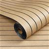 Livelynine Spesso Carta da Parati Adesiva Muro Legno Naturale Carta Adesiva per Pareti Effetto Legno Noce 3D Lavabile Rivestimento Parete Adesivo Legni Listelli Soggiorno Camera da Letto 30CMx2M