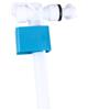 Yardenfun Valvola Ingresso Laterale per Cassetta Wc Galleggiante Regolabile | Abs, Tubo Plastico 1/2 Pollice, Ricambio per Vaschetta Bagno, Montaggio su Serbatoio Acqua