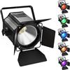 Oloaxolx 200 W Faretto Par LED COB 6-in-1 RGBWA+UV Lampada da palco per DJ con alette, Faretto Par bianco caldo freddo con DMX512/Auto/Suono Luci da discoteca per feste, concerti, chiese, matrimoni, teatri