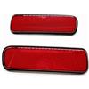 Twxxws Catadiottro Paraurti Posteriore Per Jeep Per Grand Per Cherokee 1999 2000 2001 2002 2003 2004 2005 2006 Auto Paraurti Posteriore Riflettore Freno Luce Di Ingombro Lampada(Left and right)