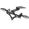 Wilseen Z900/SE - Set di portatarga adatto per Z900 2025-2026, Z900 SE 2025-2026, kit di montaggio posteriore con indicatori di direzione a LED, luce targa e rimozione parafango posteriore, rivestimento