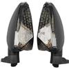 JIANYISR Indicatori di direzione Compatibile Con BMW HP4 S1000R/RR/XR C600 Sport F650 700 800 GS R1200GS R1250GS ADV R NineT Lampadina Indicatore Direzione Anteriore Posteriore(Smoke 21mm)