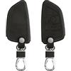kwmobile Cover copri-chiave compatibile con BMW con 3 tasti Smart Key - Guscio protettivo chiavi auto in pelle PU Nabucco per telecomando macchina