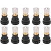 CHICIRIS 10PCS Tubeless pneumatico ruota vuoto valvola steli di ricambio per scooter elettrico e M365 Pro accessori per meno 9 millimetri di diametro
