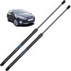 Koaudb 2x Ammortizzatori Posteriori per Ford Focus MK3 2010-2018 (385N 600MM) | Nero Pistoncini Portellone Posteriore Molle a Gas Ammortizzatori Cofano Posteriore per #BM51A406A10AE