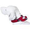 Armored Tech Dog Control - Collare con guinzaglio corto integrato (S - circonferenza collo 33 - 38 cm, rosso)