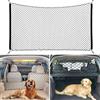 bangminda 120×70 cm Barriera Rete Auto per Cane Rete di Separazione per Cani Bagagliaio Rete di Sicurezza di Cani per Auto con 4 Ganci Porta Barriera Regolabile Griglia di Protezione per SUV Camion