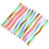 Generic 10 giocattoli a tubo a molla per gatti, per gattini, pieghevoli, multicolore, giocattolo rimbalzante divertente per esercitare, interattivo, gioco per gatti, gattini, novità regalo, lavorazione