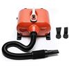 shernbao Soffiatore per Cani Asciugacapelli per Uso Privato e Professionale | 5.0HP Doppio motore trasmissione a variazione continua