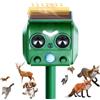 EGEYI Dissuasore per Gatti a Ultrasuoni, Energia Solare, IP66, Impermeabile, con Frequenza Regolabile, per Allontanare Animali, 5 Modalità, Regolabile, Dissuasore per Animali, Ultrasuoni