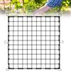 Coffee Life Plus® Rete Scrog,40/60/90/120CM,tenda per piante rete elastica,rete di supporto per piante da tenda,traliccio rete elastica per piante,rete elastica a traliccio con 4 ganci (150x150cm)