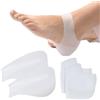 QYJMLH Protezione Talloniera in Silicone,Altezza Aumentando Tallone Solette, Silicone per Proteggere il Piede Posteriore, inserti per il sollevamento delle scarpe, assorbimento degli urti per uomini e donne