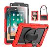 SEYMAC Cover per iPad 6ª/5ª Gen (2018/2017)/iPad Air 2/iPad Pro 9,7, Rosso