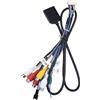 Gettimore SIM Card Slot Adapter Kit per Autoradio Cavo Video 4G per Internet Hotspot 20pin Harness per Android Multimedia GPS Navigazione System
