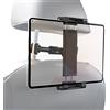 Mulor Porta Tablet Auto Posteriore Supporto Tablet Auto Poggiatesta Porta Cellulare da sedile d'auto per dispositivi da 4,7 a 12,9 Ruotabile a 360 Gradi