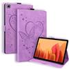 Auslbin Custodia per Samsung Galaxy Tab S5e 10.5 Pollice 2019 (SM-T720/T725) Pelle PU La Farfalla Modello Cover Tablet Case con Supporto Funzione (Porpora)