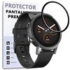 REY Pellicola salvaschermo 3D per MOBVOI Tic Watch E3, Nero, Vetro temperato, Copertura Completa, Pellicola Protettiva Protezione Schermo, 3D / 4D / 5D